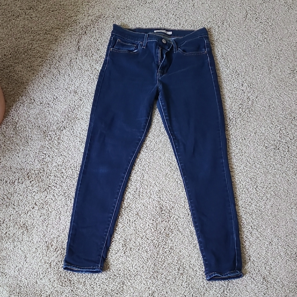 Levi's Blue Skinny Jeans Classic Fit